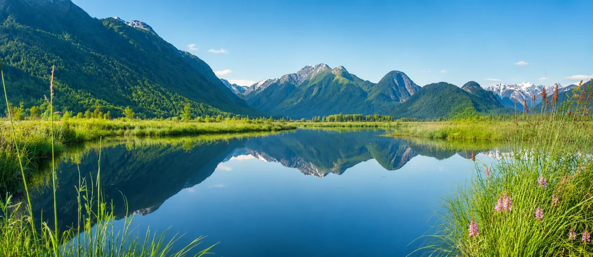 Mountain landscape near Maple Ridge, BC